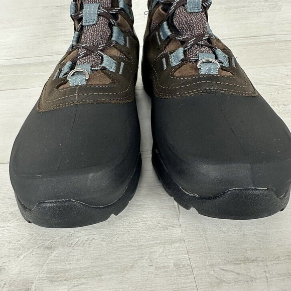 Merrell Waterproof Winter Boots Women Size 9 Brown Thermo Aurora 2 Mid Shell - Picture 4 of 12